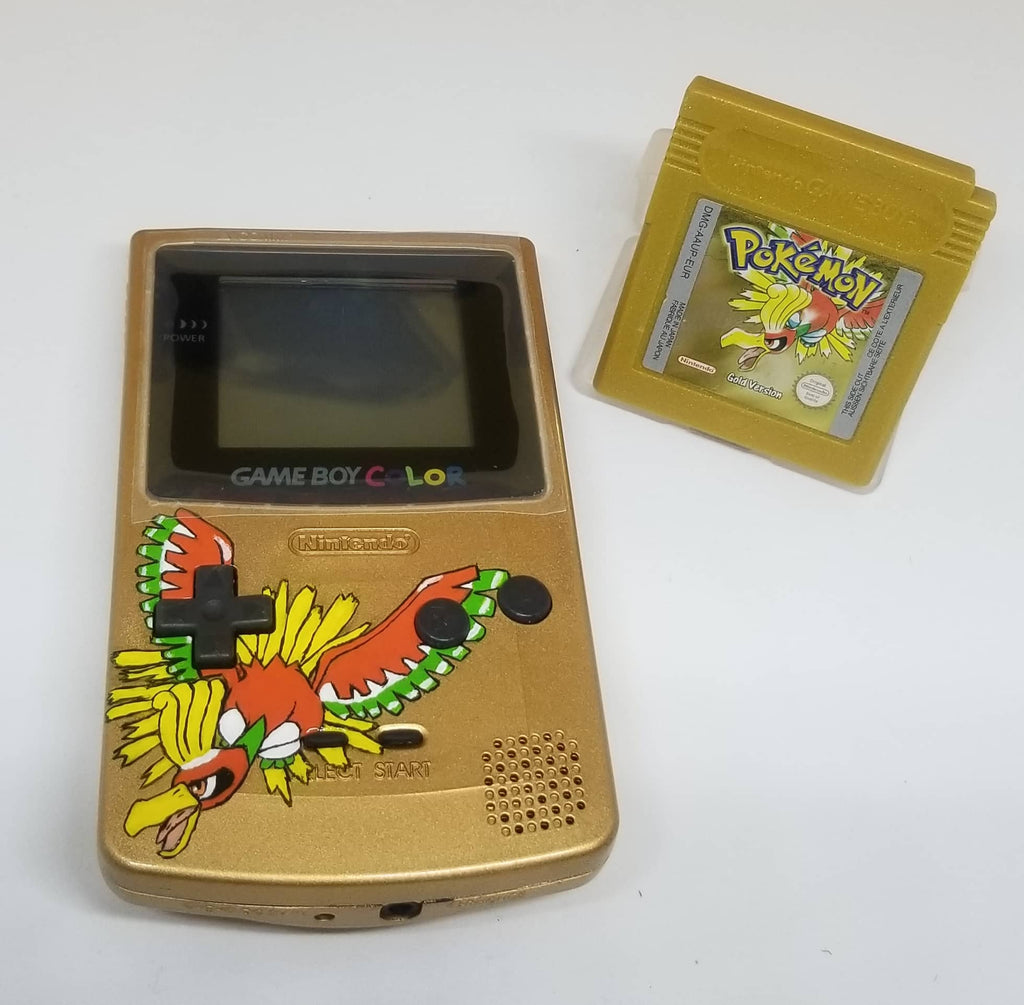 Pokemon Gold Ho-oh Gameboy Color Shell